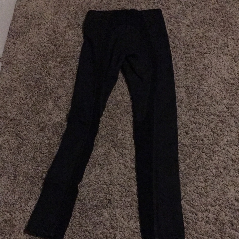 Helmut Lang Black Straight-Leg Pants - Picture 5 of 7